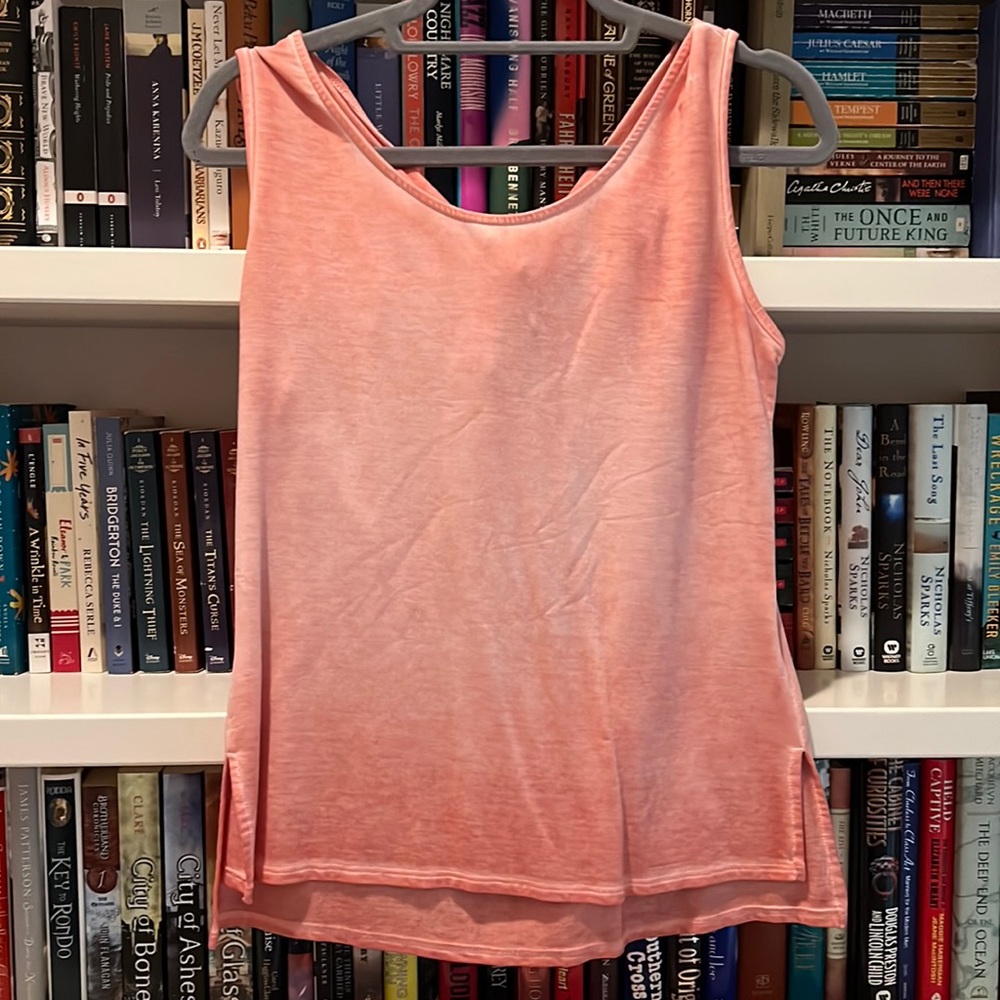 Red Haute Knotted Tank
